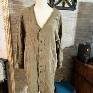 NWT Women’s medium Army green dress
